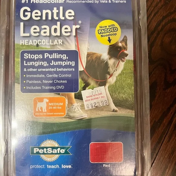Gentle Leader Headcollar - Red - Picture 2 of 4